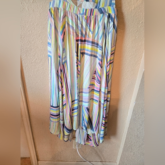 Free People Boho Striped Dress Size 6 - Picture 6 of 13
